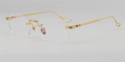 Designer Titanium Rimless Glasses | Limited Editions