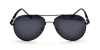Prescription Polarized Sunglasses with Black Aviator Frames (Prescrition)