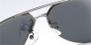 Flash Lens Rimless Sunglassess-details