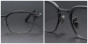 Designer Browline Titanium Glasses