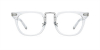 Clear Acetate Rectangular Eyeglasses 