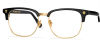 Clubmaster Wide Frame Glasses