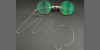Custom Made Glasses, Pince-Nez Chain Ear Wire Style