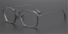 Designer Pure Titanium Aviator Glasses