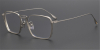 Designer Pure Titanium Aviator Glasses
