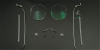 Round Glasses for Men, Manual custom made frameless glasses -8