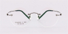 Round Glasses for Men Titanium Rimless