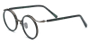 Round Browline Glasses Special Design frame for High Prescription