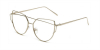 bifocal-hipster eyeglasses-silver-diagonal