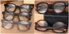 Horn Rimmed Wide Frame Glasses-
