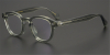 Johnny Depp Horn Rimmed Clear Glasses | 2023 Clear Glasses Trend