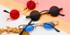 prescription designer sunglasses-round-golden5