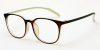 Brown Cheap no line bifocals reading glasses