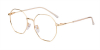 Round Bifocal Lenses glasses, Golden-l