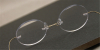 Round Glasses for Men Titanium Rimless-8
