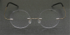 Round Glasses for Men Titanium Rimless-6