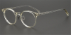 Round Horn Rimmed Clear Glasses
