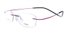  Titanium Rimless  Eyeglasses-l2