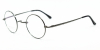 Titanium Saddle bridge eyeglasses, Gandhi Style, Without Nose Pads