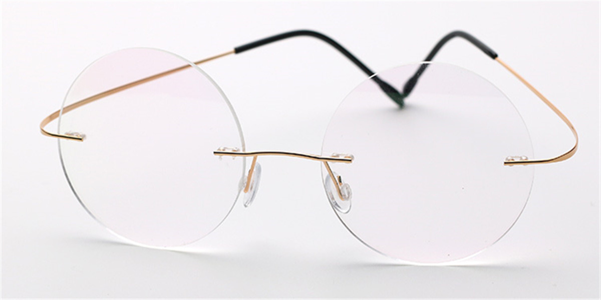 Need Round Rimless Glasses? Then Check Options from Framesfashion