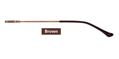 Brown Eyeglasses Temple Replacement 2.7mm