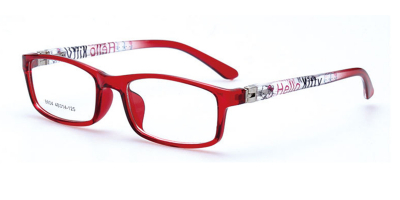 Kids Prescription Glasses, Red Frame