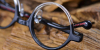 Acetate Small Round glasses for men Black Clear-d3