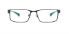 No line bifocals reading glasses, Black Titanium Alloy Frame-f