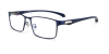 o line bifocals reading glasses, Blue Titanium 