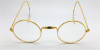 Golden Cable Temples Glasses