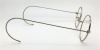 Golden Cable Temples Glasses for Men 41mm -l2