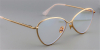 Glasses for Oval Face, Hipster glasses, Cat Eye, Golden3