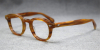 High Prescription Glasses Frames horn rimmed glasses amber 1950s men's eyeglasses