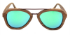 Polarized Aviator Wooden Glasses Frames