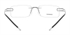 Rimless Glasses  for Oblong Face-b