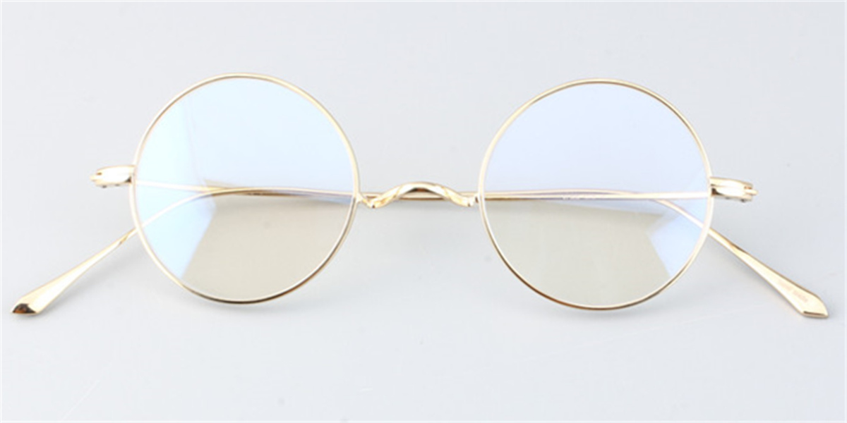 BOSS - Round-frame sunglasses in lightweight titanium